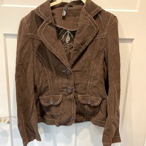 Corduroy Blown Blazer